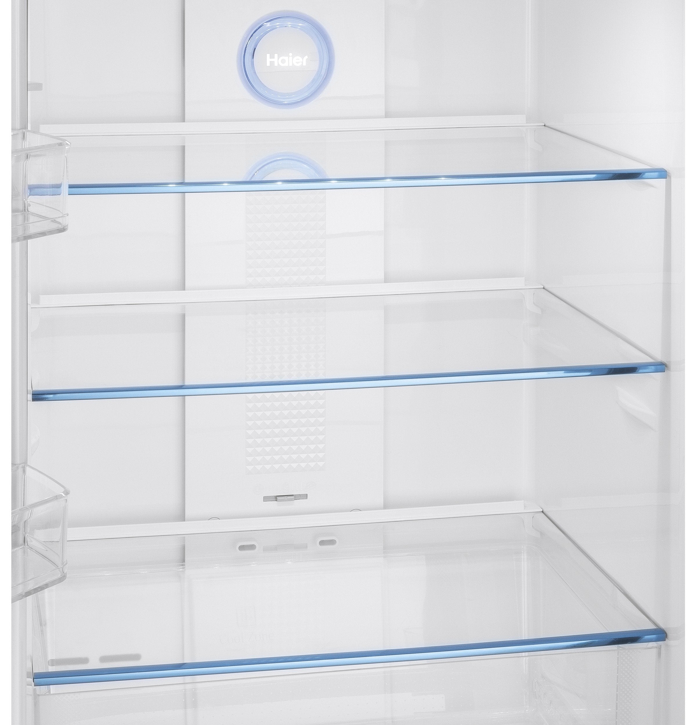 Haier 27.75" 15 Cu. Ft. Stainless Steel Bottom-Freezer Refrigerator - HRB15N3BGS