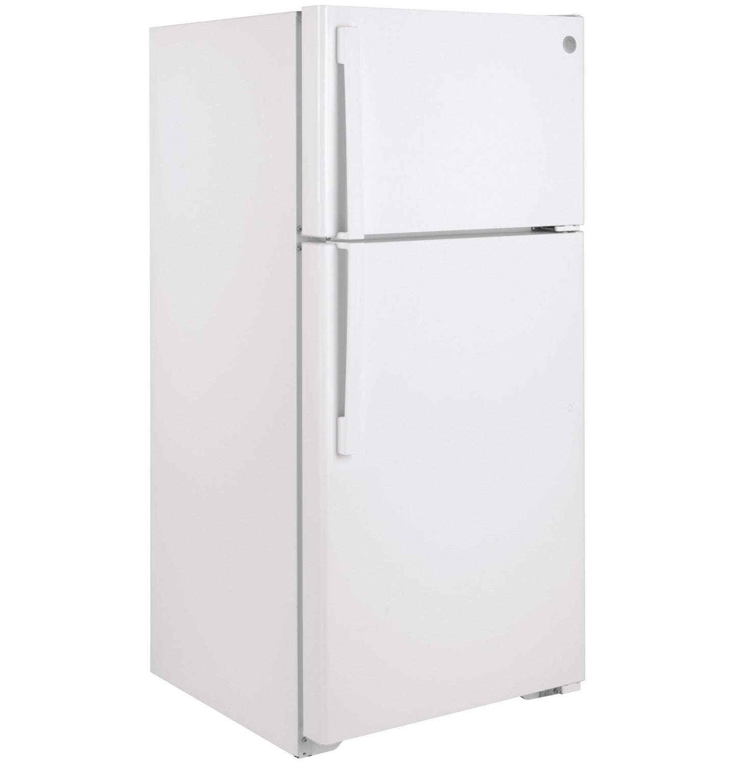 GE 28" 15.6 Cu. Ft. White Top-Freezer Refrigerator - GTE16DTNRWW