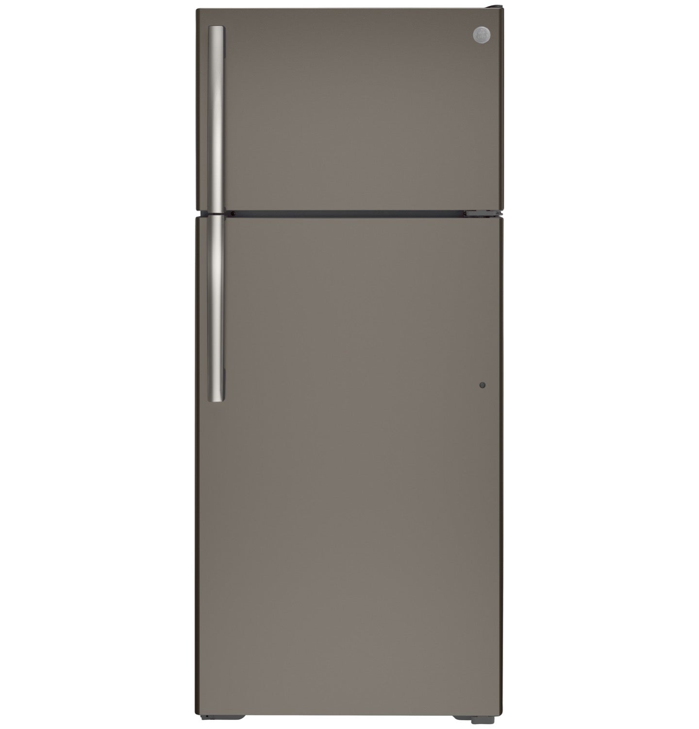 GE 28" 17.5 Cu. Ft. Slate Top-Freezer Refrigerator - GTE18GMNRES