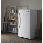 GE White Frost-Free Upright Freezer (17.3 Cu. Ft.) - FUF17SMRWW