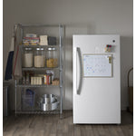 GE White Frost-Free Upright Freezer (17.3 Cu. Ft.) - FUF17SMRWW