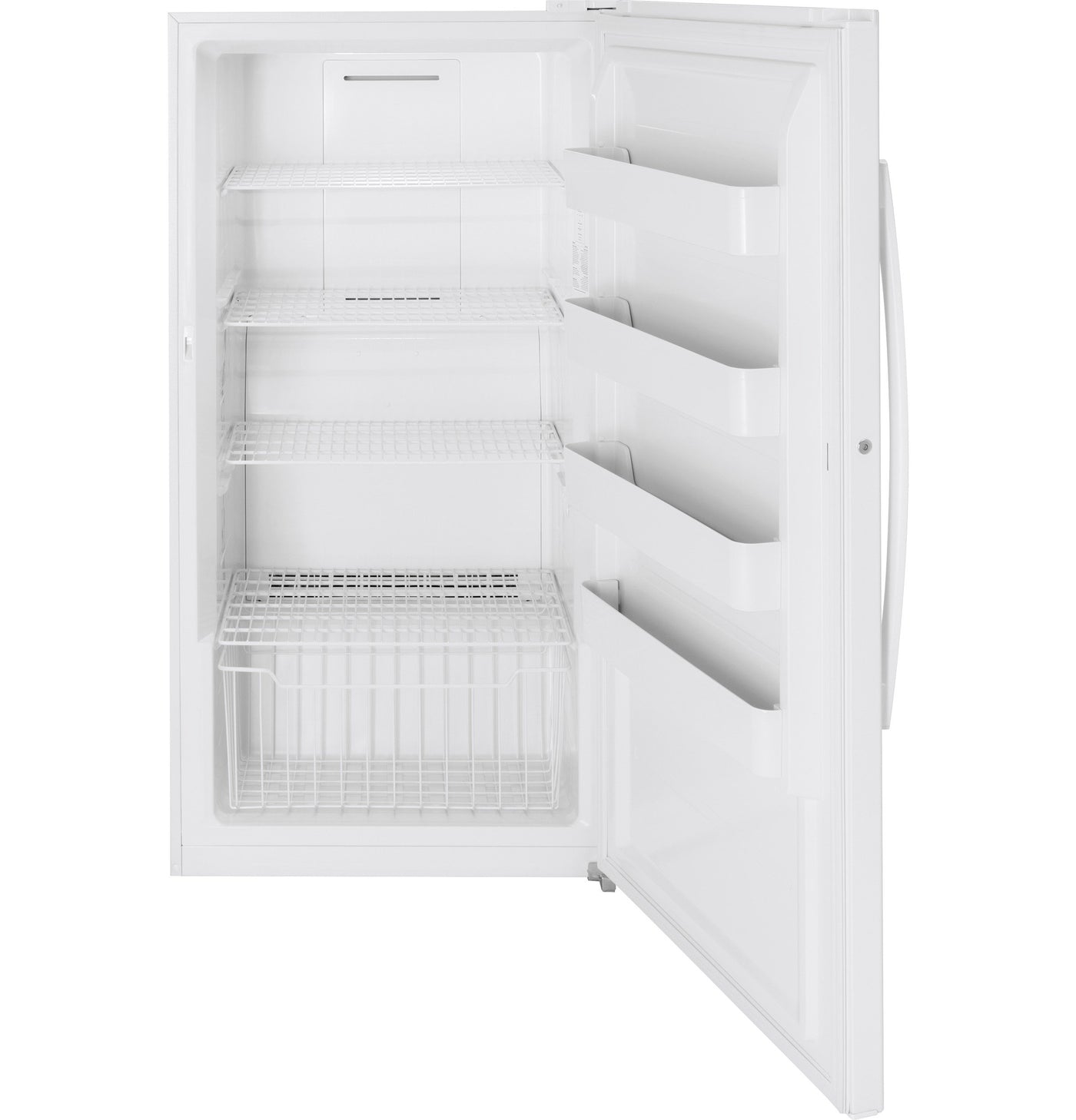 GE White Frost-Free Upright Freezer (17.3 Cu. Ft.) - FUF17SMRWW
