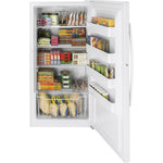 GE White Frost-Free Upright Freezer (17.3 Cu. Ft.) - FUF17SMRWW