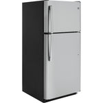 GE 29.75" 18 Cu. Ft. Stainless Steel Top-Freezer Refrigerator - GTS18FSLKSS