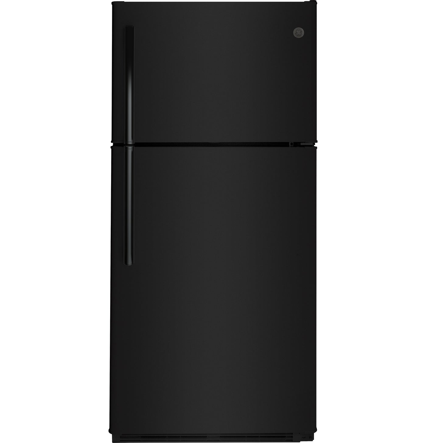 GE 29.75" 18 Cu. Ft. Black Top-Freezer Refrigerator - GTE18FTLKBB