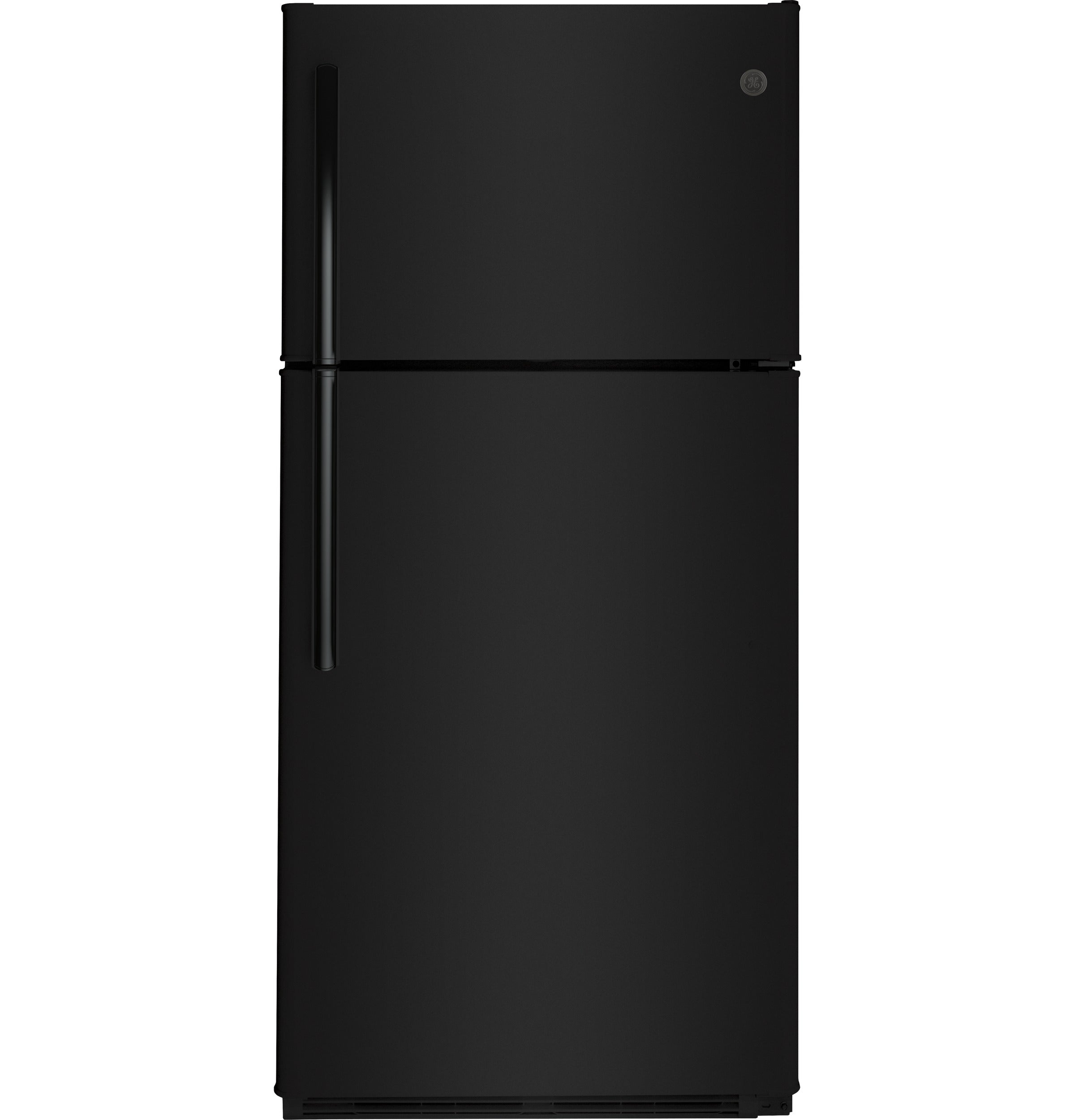 GE 29.75" 18 Cu. Ft. Black Top-Freezer Refrigerator - GTE18FTLKBB