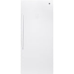 GE White Frost Free Upright Freezer (21.3 Cu. Ft.) - FUF21SMRWW
