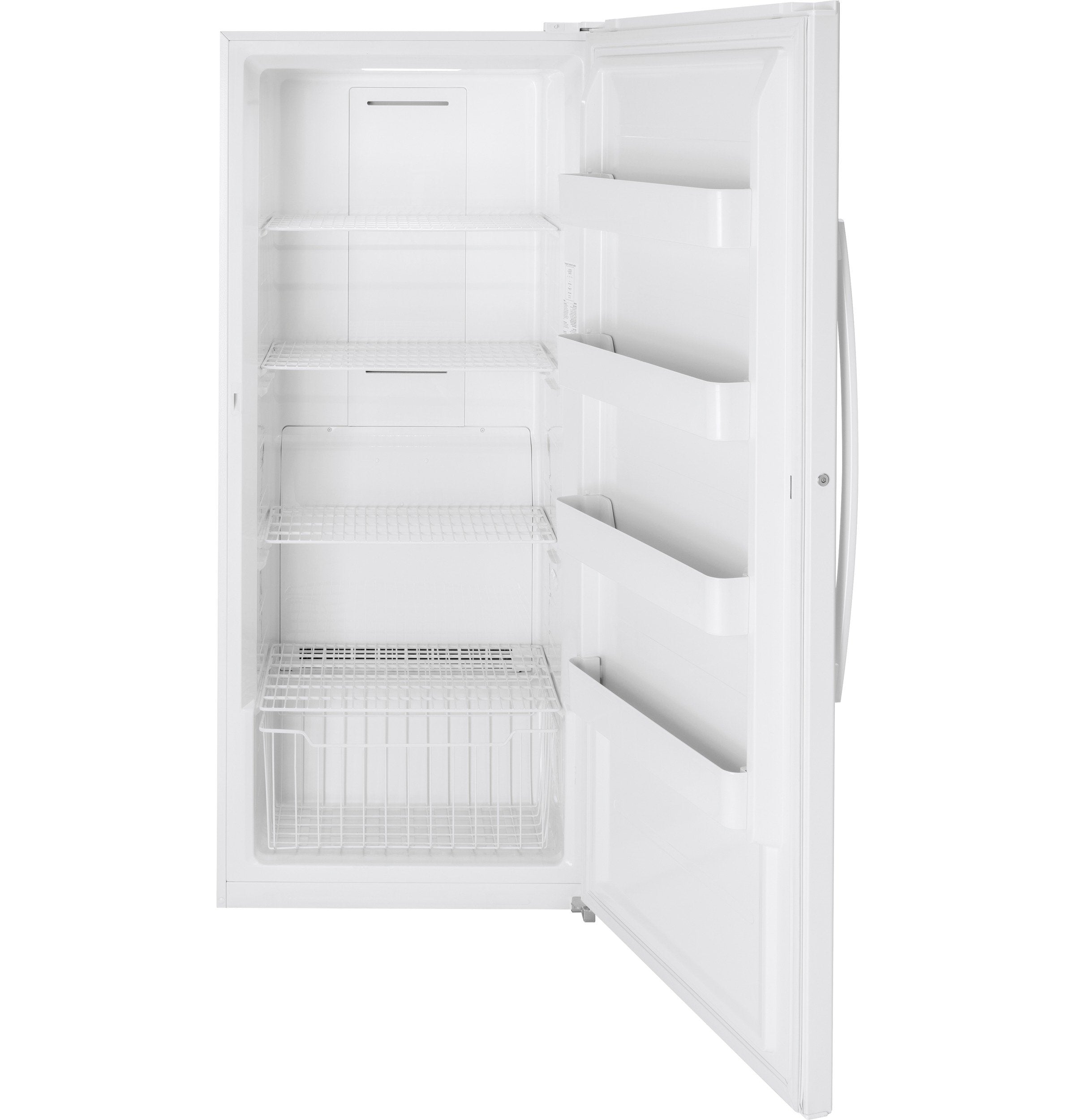 GE White Frost Free Upright Freezer (21.3 Cu. Ft.) - FUF21SMRWW