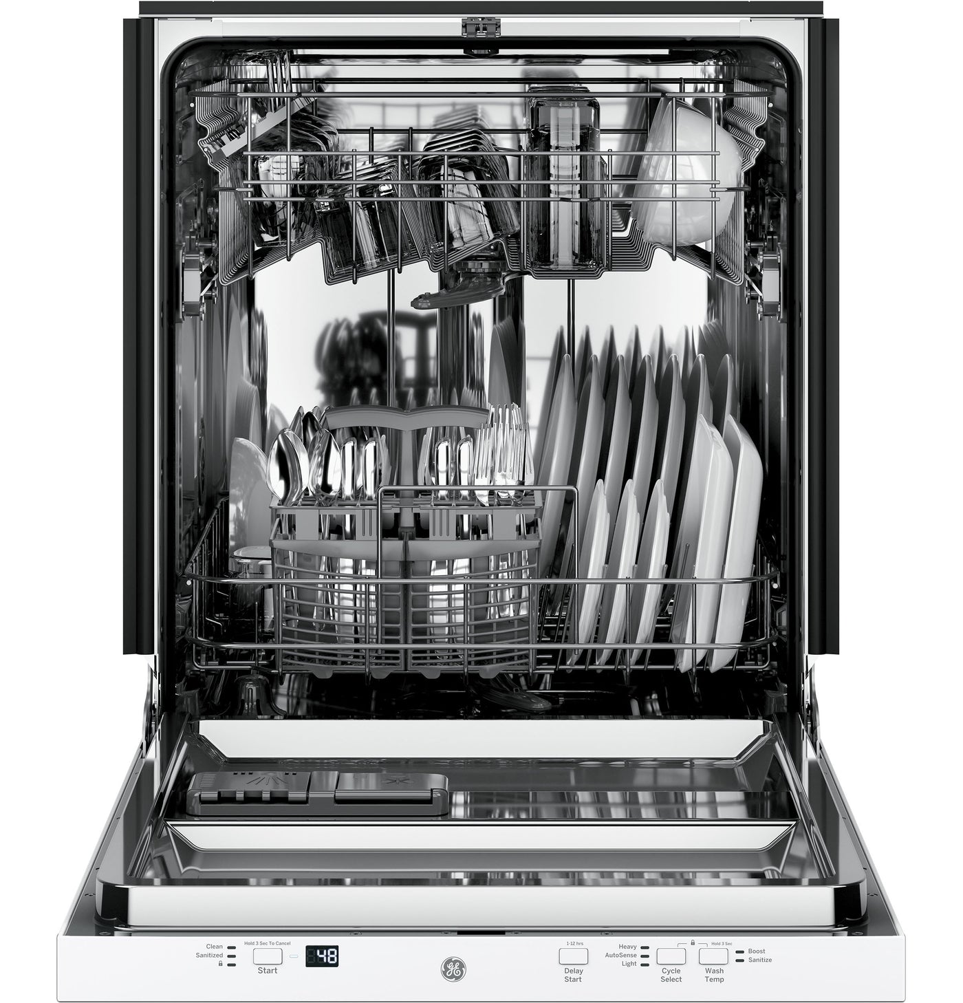 GE White 24" Dishwasher- GDT225SGLWW