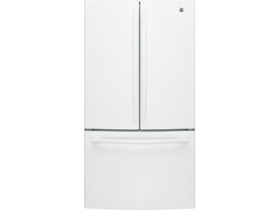 GE White French Door Refrigerator (27 Cu. Ft) - GNE27JGMWW