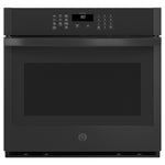 GE Black Single Wall Oven (5.0 Cu.Ft.) - JTS3000DNBB