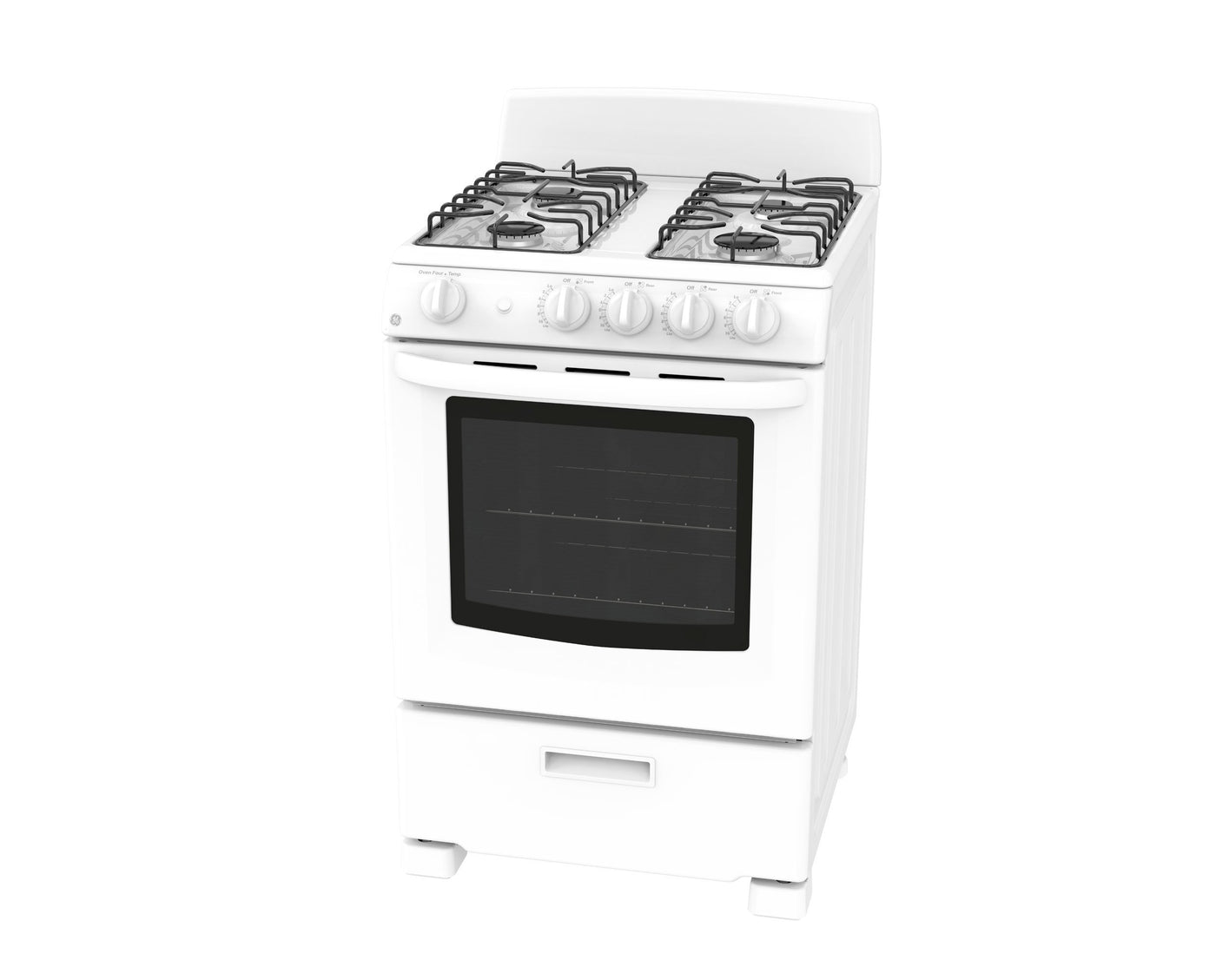 GE 24" White Freestanding Gas Range (2.9 Cu. Ft.) - JCGAS300DMWW