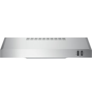 GE Stainless Steel 24" 200 CFM Under-the-Cabinet Hood - JVX3240SJSSC
