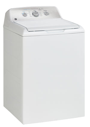 GE White Top-Load Washer (4.4 Cu. Ft.) - GTW331BMRWS