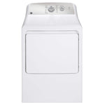 GE White Electric Dryer with SaniFresh cycle (7.2 Cu. Ft.) - GTD40EBMRWS