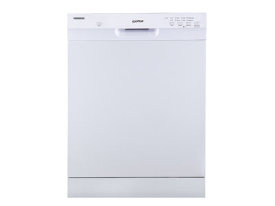 Moffat White 24" Built-In Front Control Dishwasher - MBF420SGPWW