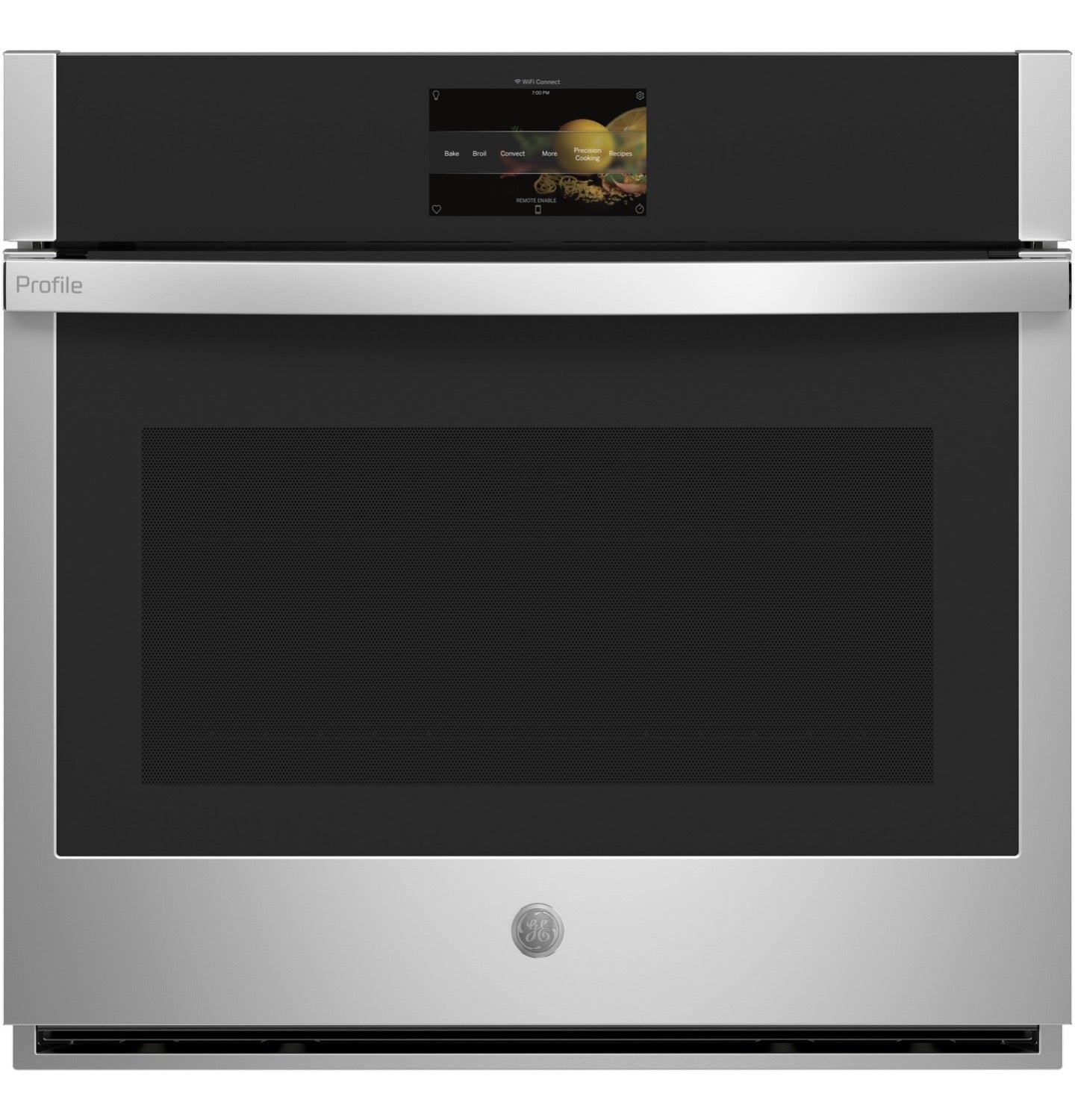 GE Profile Stainless Steel Convection Single Wall Oven (5.0 Cu.Ft.) - PTS7000SNSS