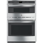 GE Profile Stainless Steel 30" Built-In Combination Convection Microwave/True European Convection Oven - PT7800SHSS