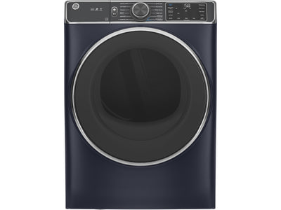 GE Sapphire Blue Smart Front Load Electric Dryer with Steam and Sanitize Cycle (7.8 Cu. Ft.) - GFD85ESMNRS