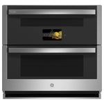 GE Profile 30" Smart Built-In Twin Flex Convection Wall Oven in Stainless Steel (5.0 Cu. Ft.) - PTS9200SNSS