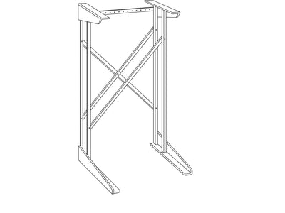 GE Spacemaker Laundry Stack Rack - DSDR24F