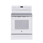GE Profile White Freestanding Electric Range (7.2 Cu. Ft.) - PCB987DMWW