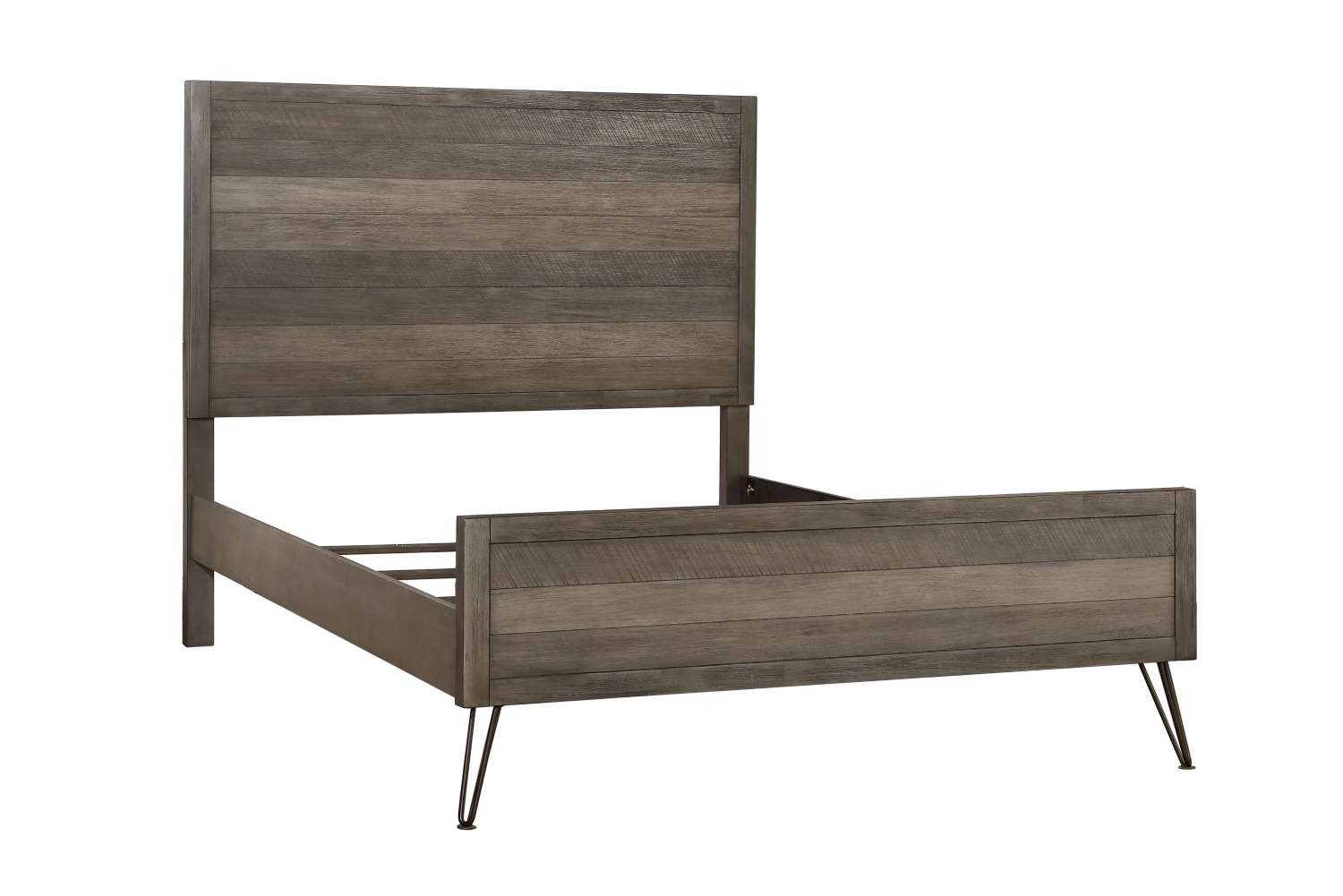 Haley 3-Piece Queen Bed - Grey