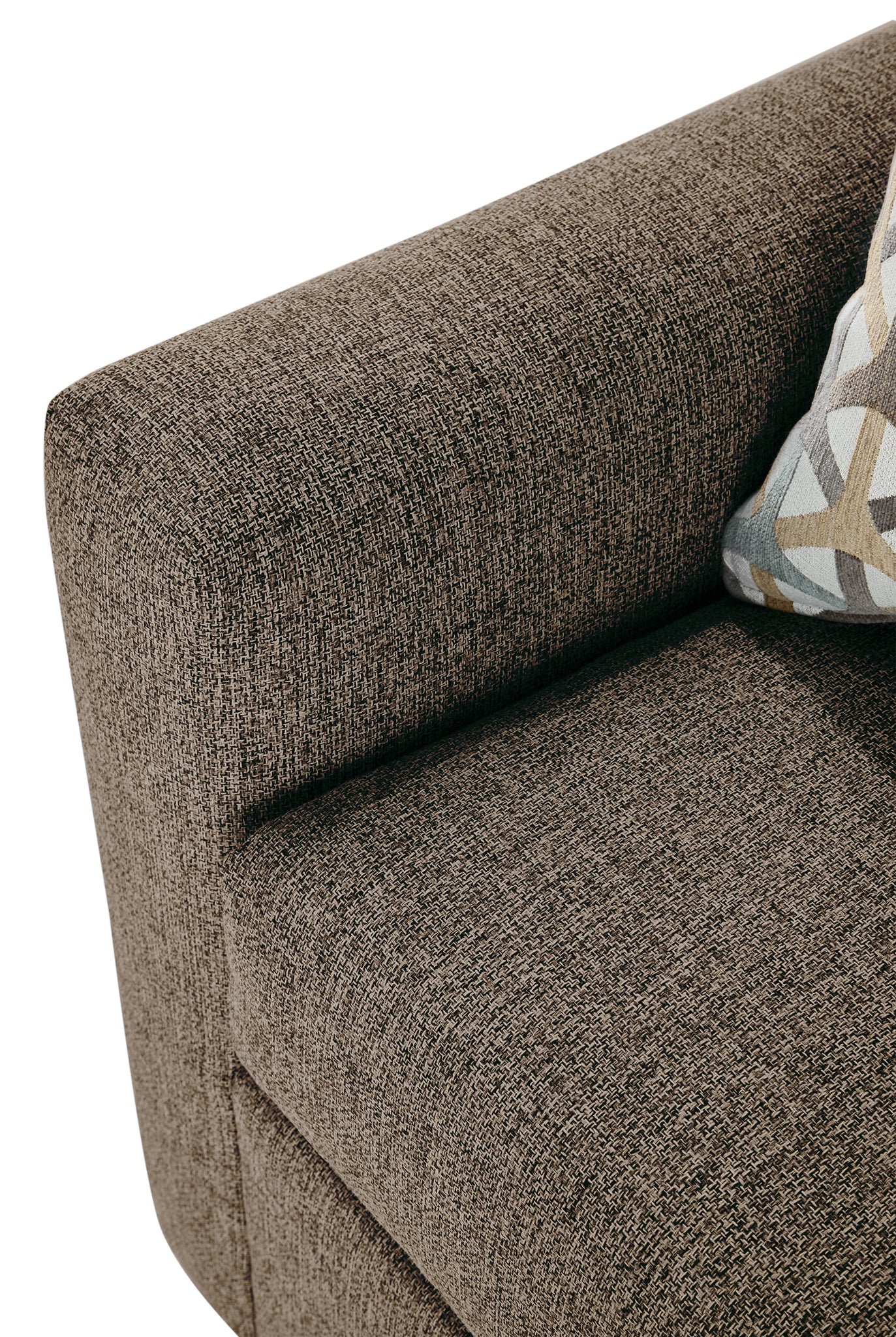 Harper Full Sofa Bed with Memory Foam Mattress - Brown