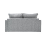 Harper Full Sofa Bed with Memory Foam Mattress - Grey