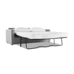 Harper Full Sofa Bed with Memory Foam Mattress - Grey