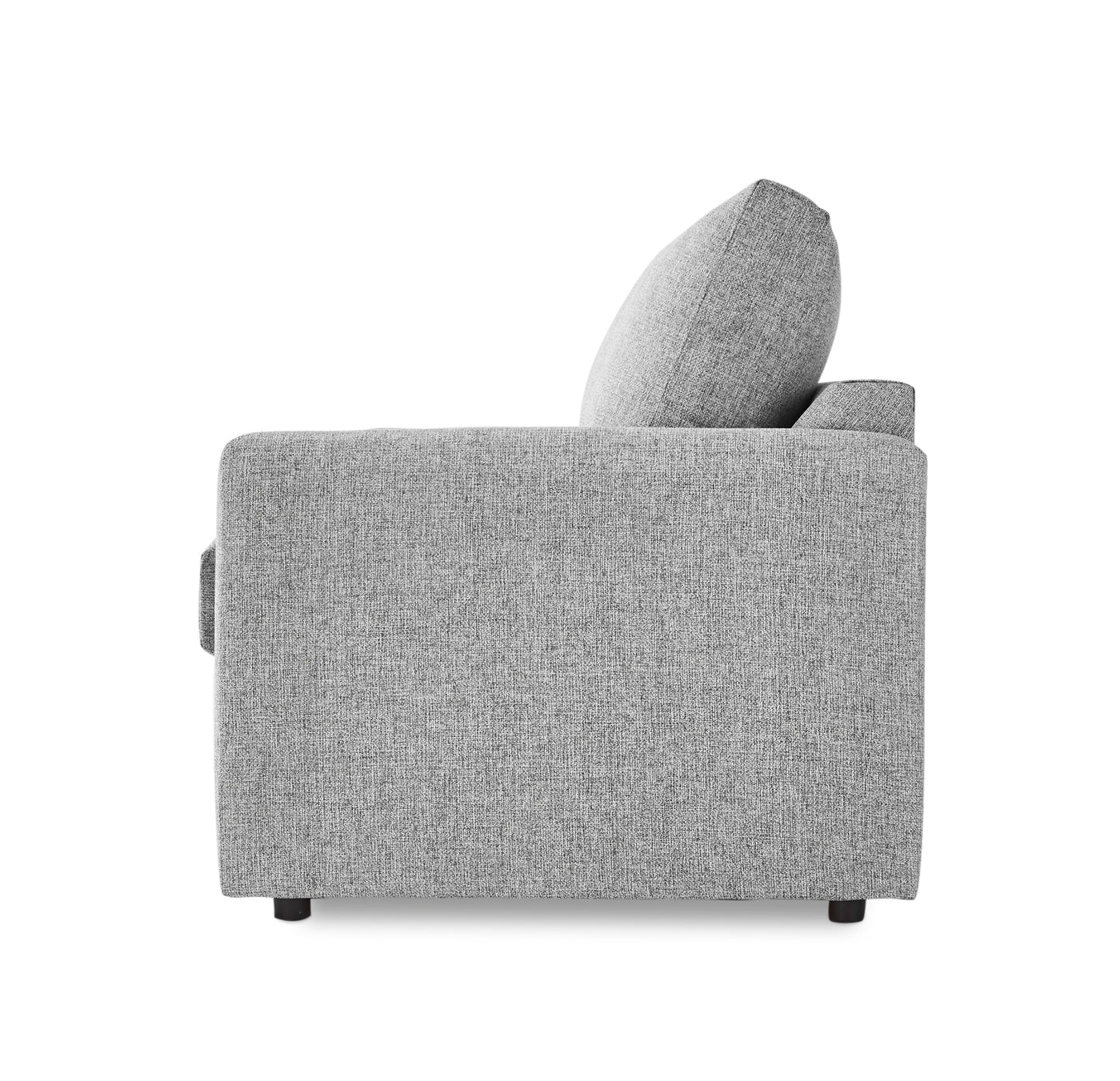 Harper Full Sofa Bed with Memory Foam Mattress - Grey