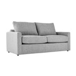 Harper Full Sofa Bed with Memory Foam Mattress - Grey