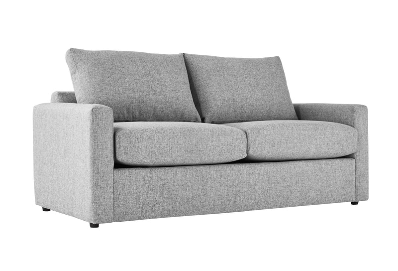 Harper Full Sofa Bed with Memory Foam Mattress Grey Leon's