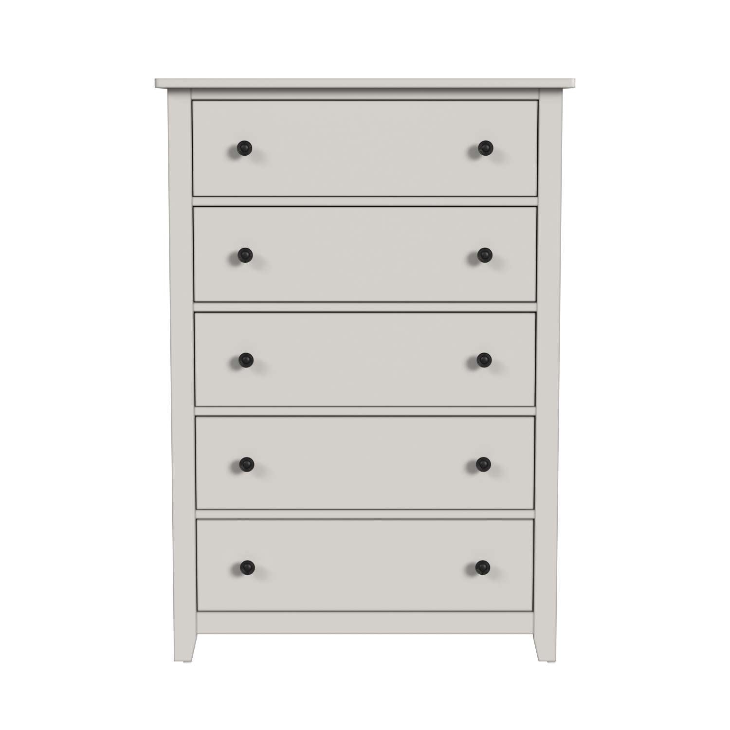 Lodge 5 Drawer Chest - Cream