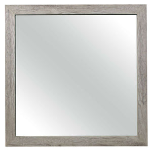 Mandan Mirror - Weathered Grey