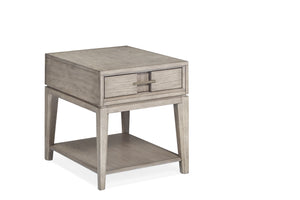 Serenity Park End Table - Grey