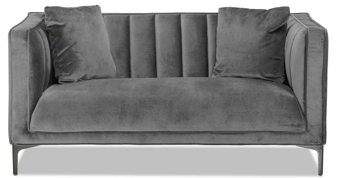 Celina Loveseat - Light Grey