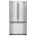 Maytag 35.75 " 20 Cu. Ft. Fingerprint Resistant Stainless Steel French Door Refrigerator - MFC2062FEZ