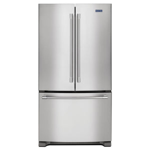 Maytag 35.75 " 20 Cu. Ft. Fingerprint Resistant Stainless Steel French Door Refrigerator - MFC2062FEZ