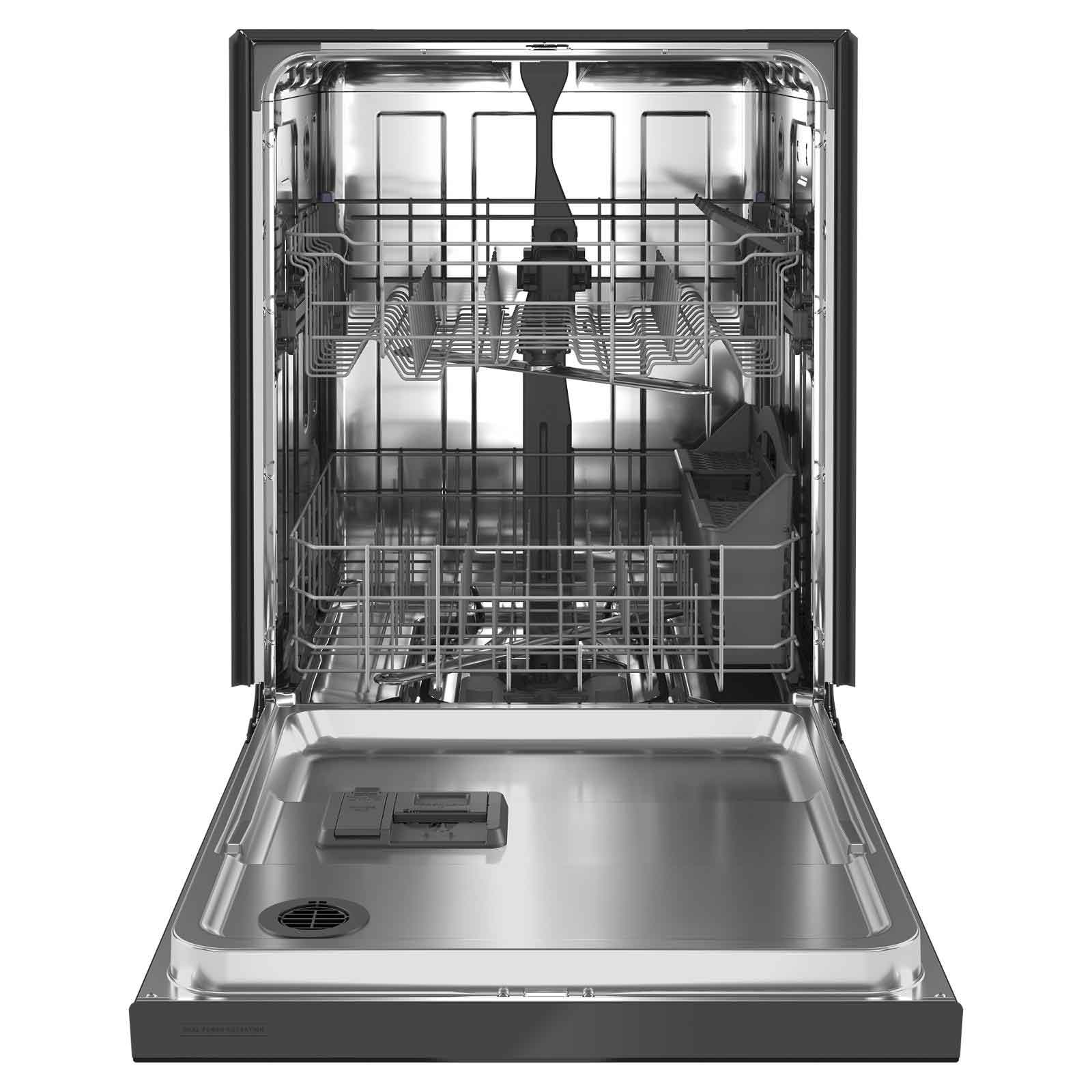 Maytag 24" Black dishwasher with Dual Power filtration (50 dBA) - MDB4949SKB