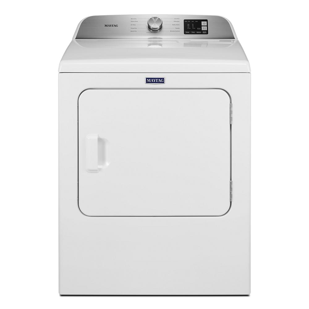 Maytag White Electric Dryer (7 Cu.Ft) - YMED6200KW
