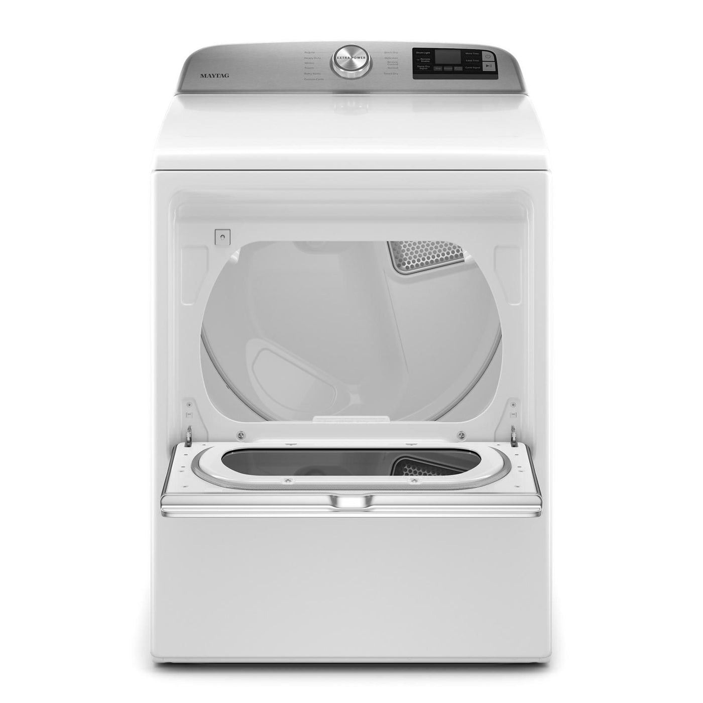 Maytag White Smart Electric Dryer (7.4 Cu.Ft.) - YMED6230HW