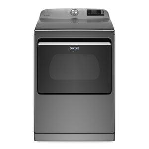 Maytag Metallic Slate Smart Electric Dryer with Steam (7.4 Cu.Ft.) - YMED7230HC