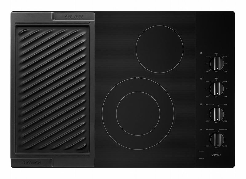 Maytag Black 30" Electric Cooktop MEC8830HB Leon's