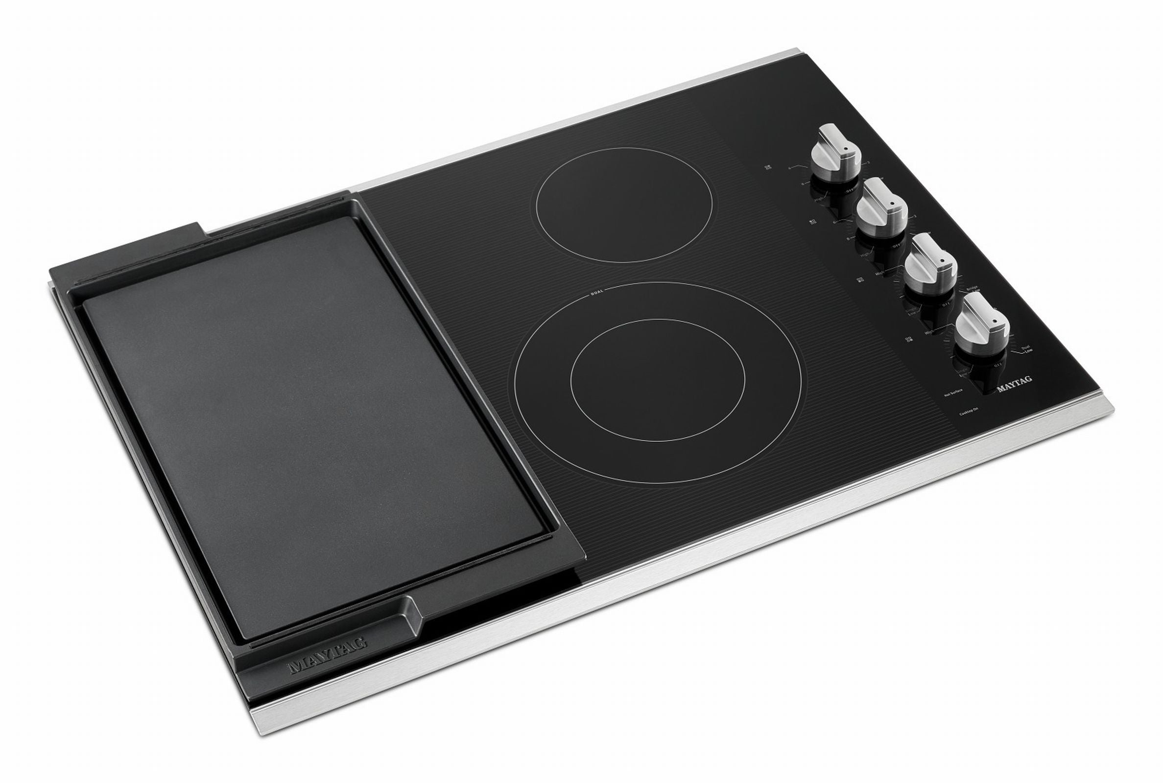Maytag Stainless Steel 30" Electric Cooktop - MEC8830HS