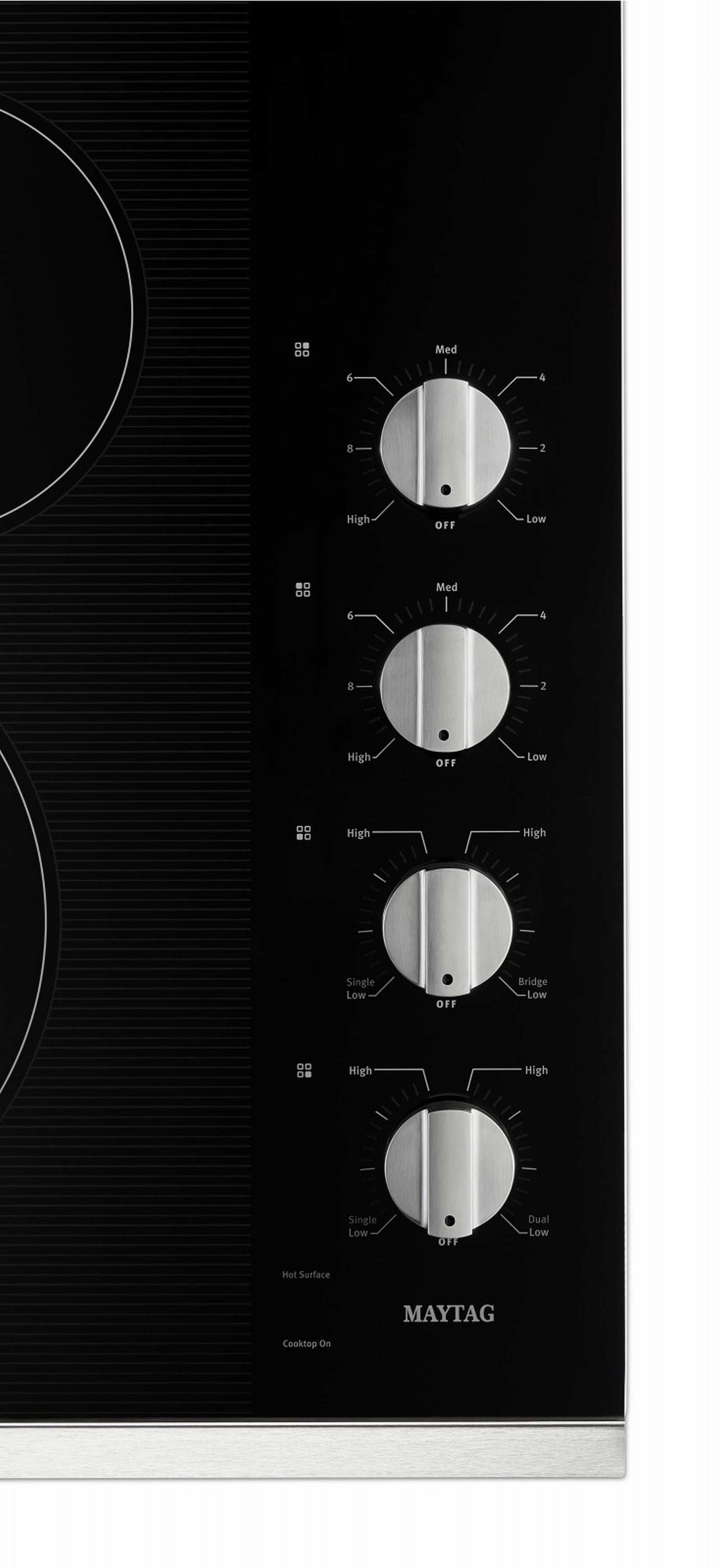 Maytag Stainless Steel 30" Electric Cooktop - MEC8830HS