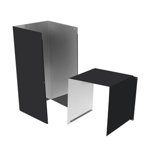 Café Matte Black Duct Cover Extension Kit (12ft.) - CX12DC9SPDS