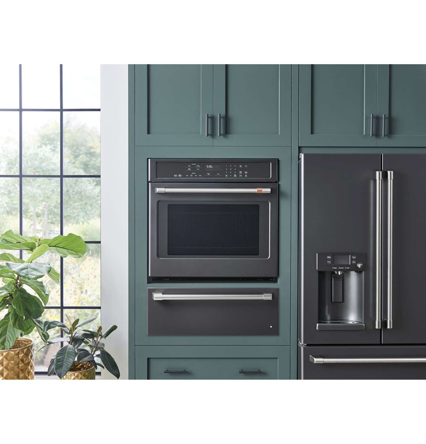 Café 30in Matte Black Warming Drawer (1.9cu ft)- CTW900P3PD1