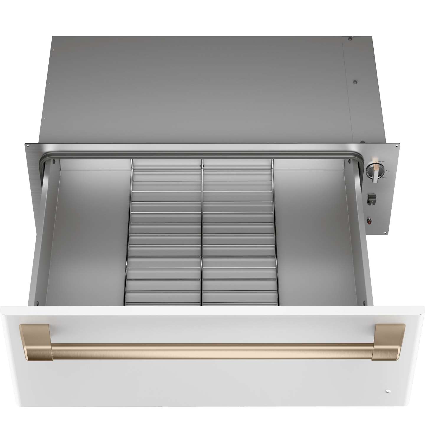 Café 30in Matte White Warming Drawer (1.9cu ft)- CTW900P4PW2