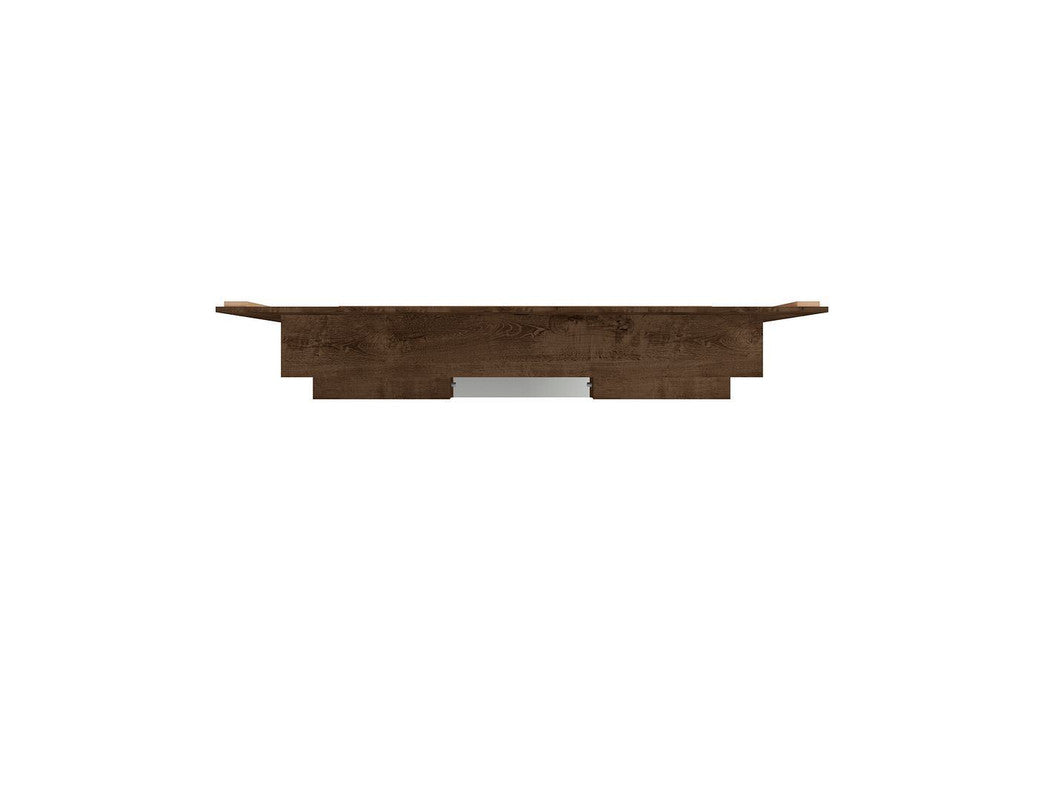 Shimla 64" Floating Entertainment Centre - Rustic Brown